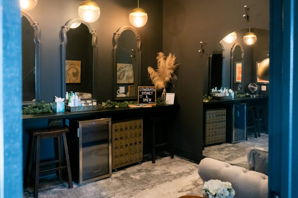 Bridal suite sanctuary at The West Events