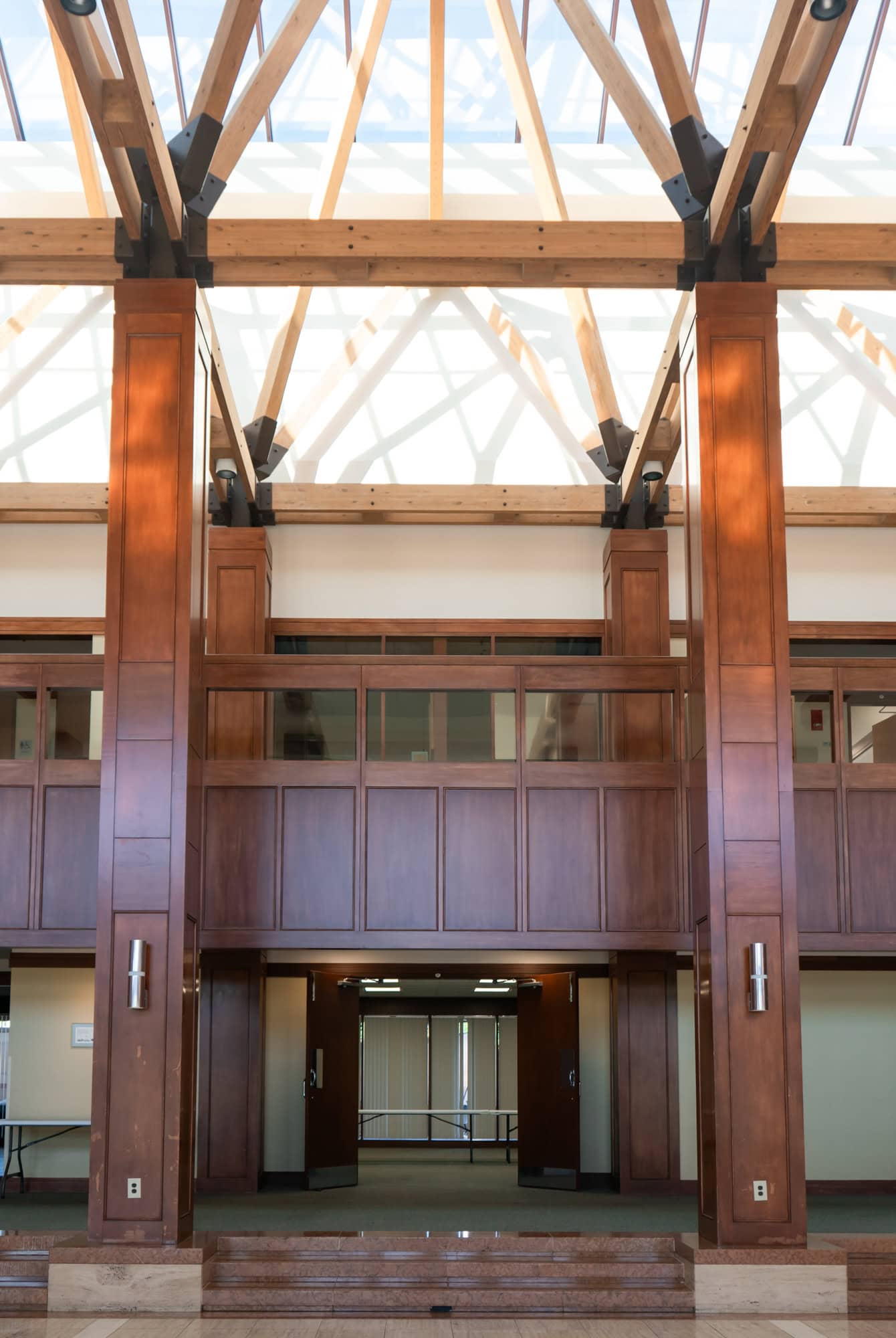 The main wedding room at the Poynter Institute
